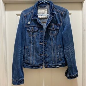abercrombie & fitch jean jacket 💋